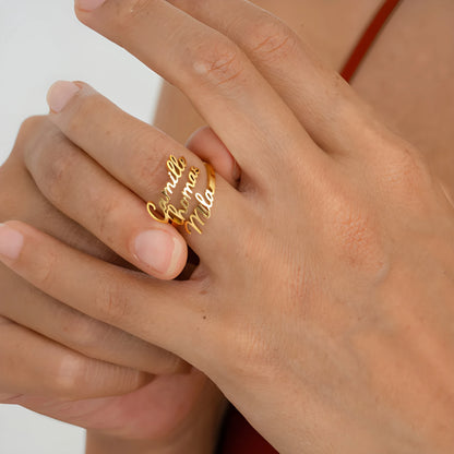 Personalized Name Ring