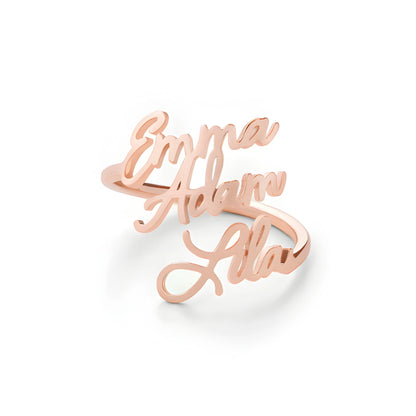 Personalized Name Ring