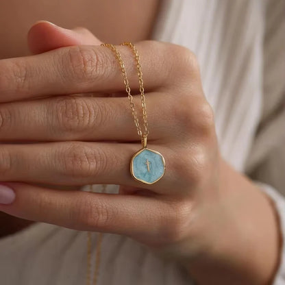 Cross Necklace for Women-Dainty Gold Plated Cross Pendant