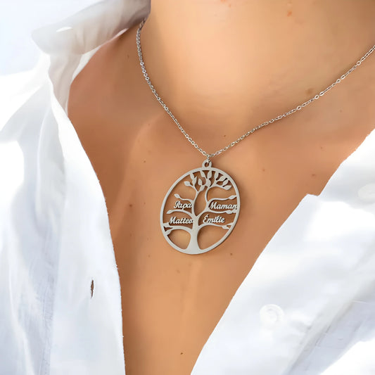 Personalized Tree of Life Necklace