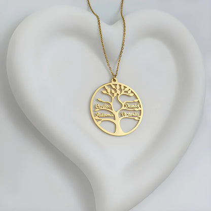 Personalized Tree of Life Necklace