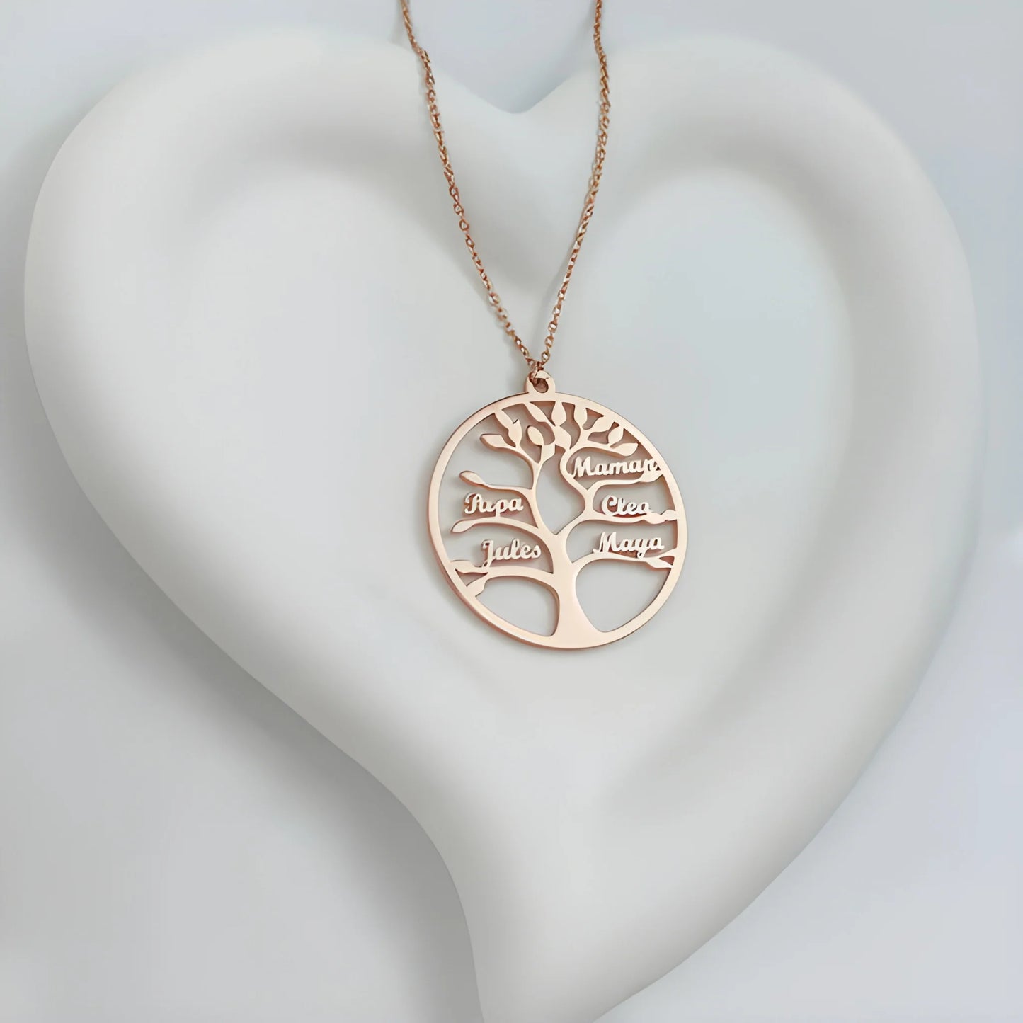 Personalized Tree of Life Necklace