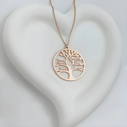 Personalized Tree of Life Necklace