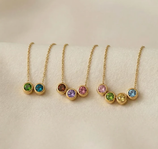 Personalized Birthstone Necklace