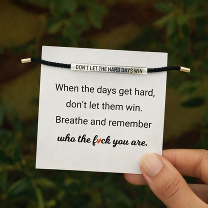Motivational Bracelet for Self-Confidence & Strength