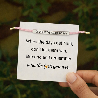 Motivational Bracelet for Self-Confidence & Strength
