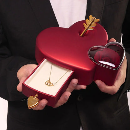 Eternal Love & Personalized Necklace