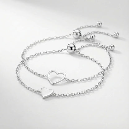 Matching Hearts Bracelet